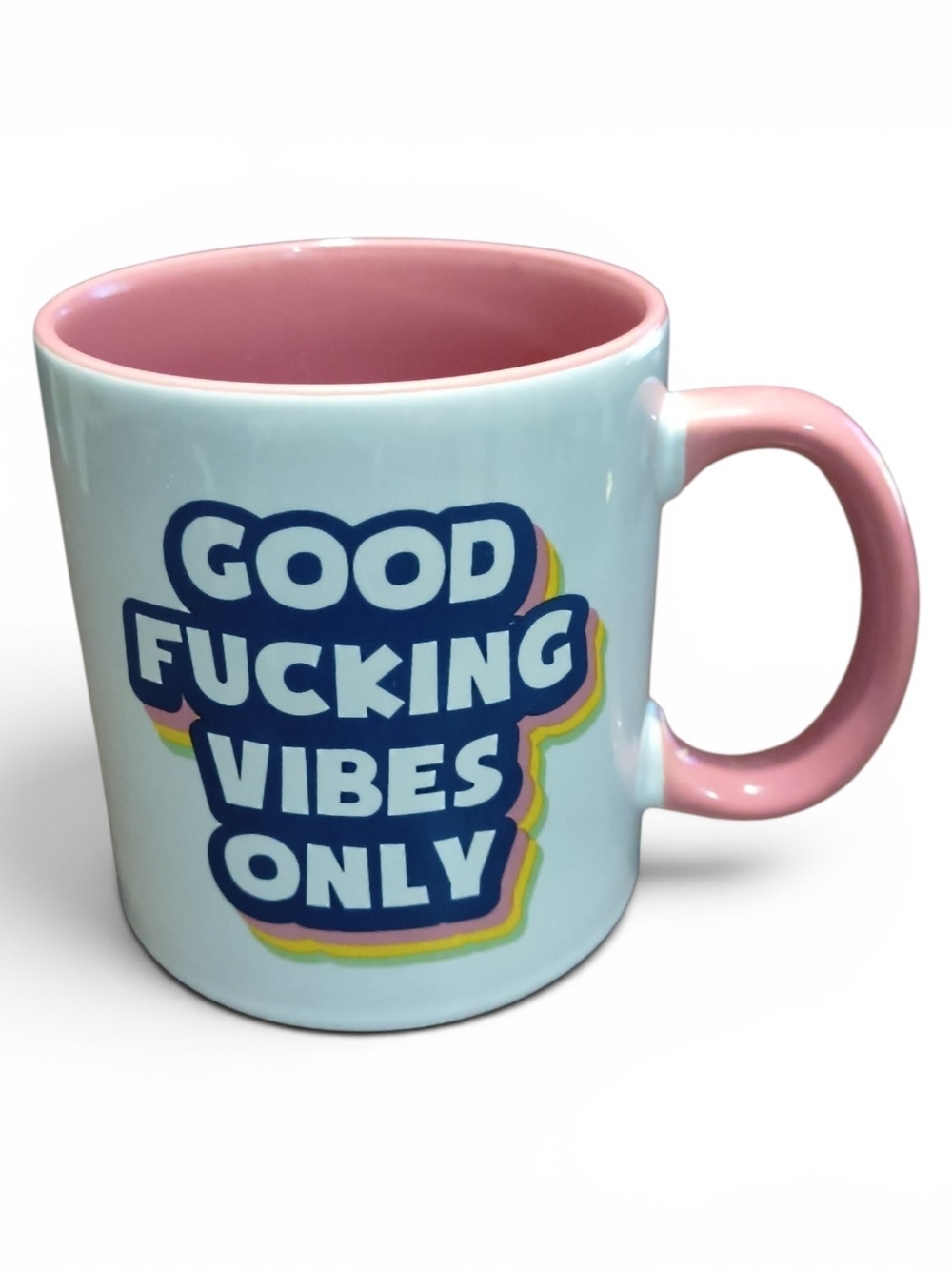 Good Fucking Vibes Only Coffee Mug - 22 oz. Sold Out Online